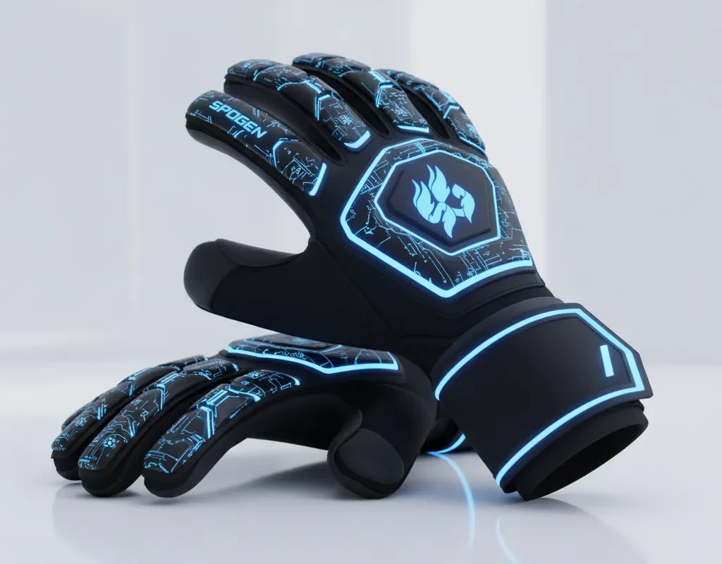 Spogen Goalkeeper Gloves with New design, techniques