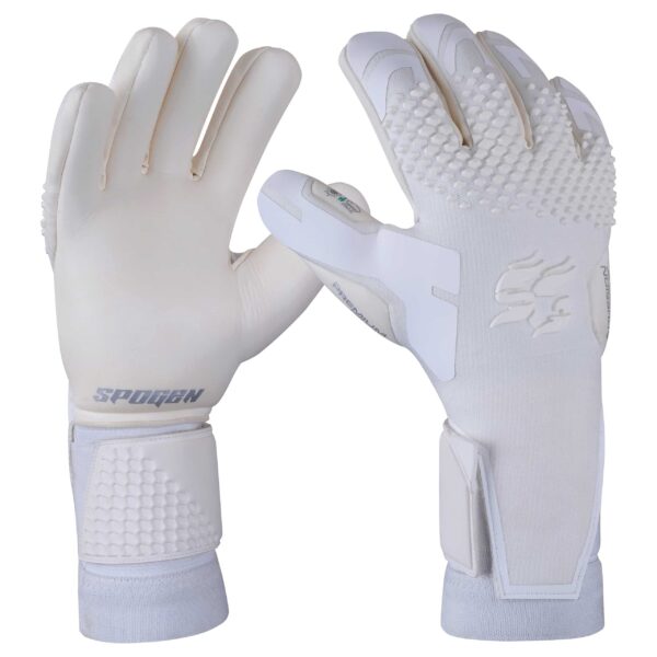 Premium Pro White Soccer Goalkeeper Gloves in Bulk Premium Pro White Soccer Goalkeeper Gloves in Bulk - Image 4