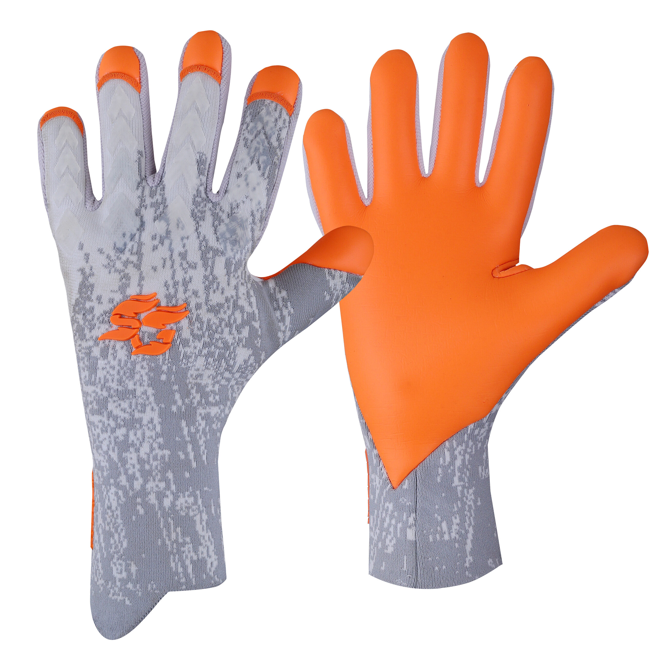 Rhombus Soccer Goalkeeper Gloves in Bulk Rhombus soccer goalkeeper gloves backhand with textured grip, breathable mesh panels