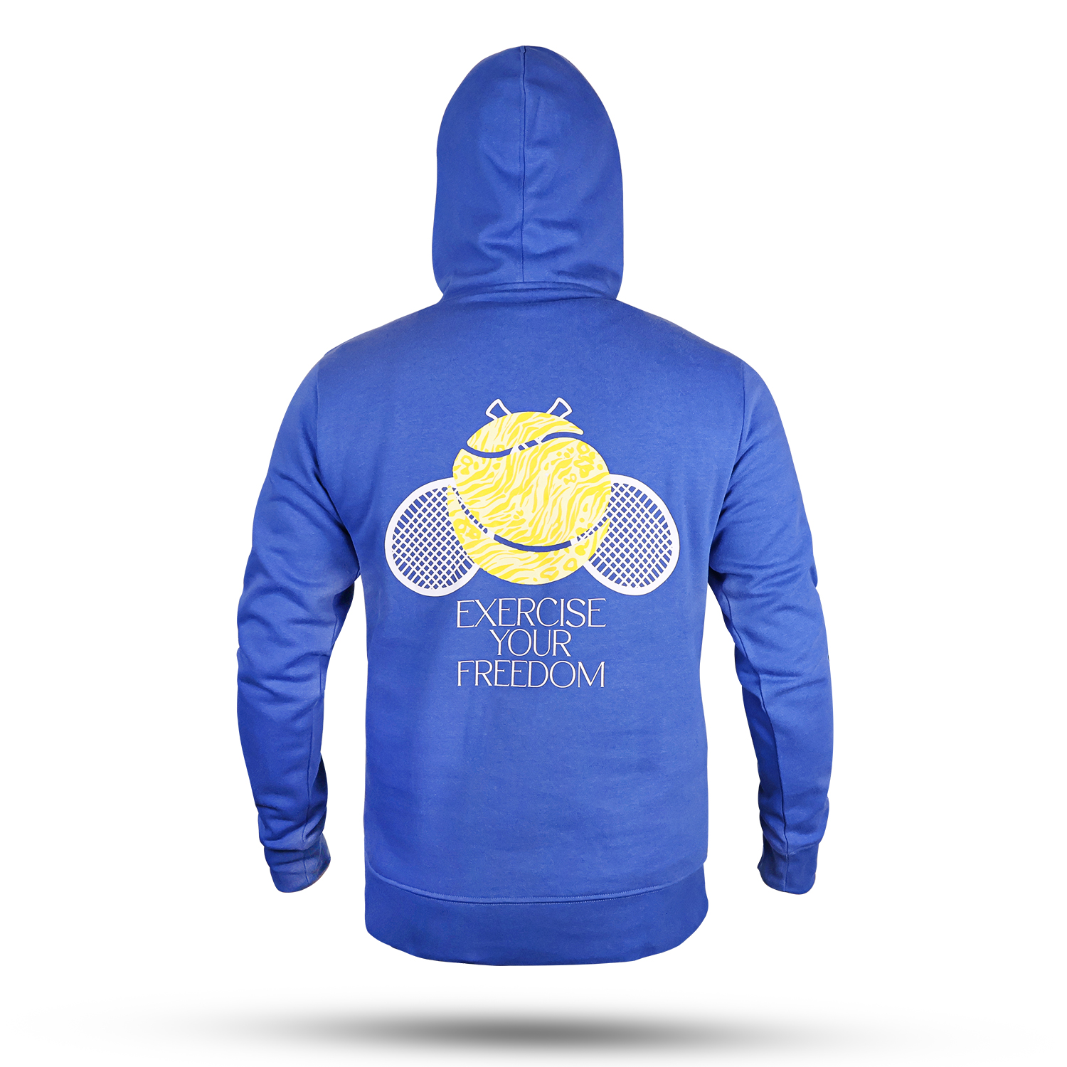 Spogen Mens Tennis Blue Hoodie | Bulk Order Spogen Mens Tennis Blue Hoodie | Bulk Order - Image 3