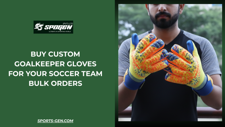 Buy Custom Goalkeeper Gloves for Your Soccer Team Bulk Orders