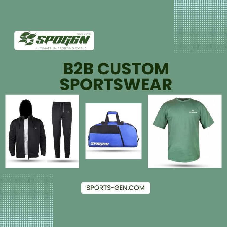 How B2B Custom Sportswear Manufacturers Boost Bulk Orders? b2b custom sportswear manufacturer producing bulk team uniforms by spogen