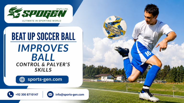 beat up soccer ball improve ball control and player's skills