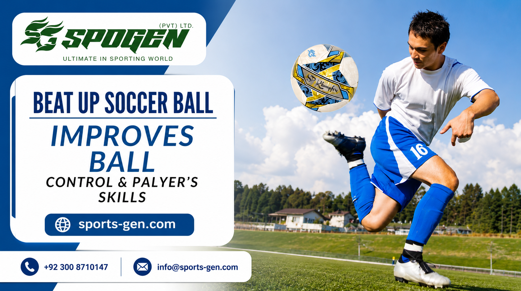 beat up soccer ball improve ball control and player's skills
