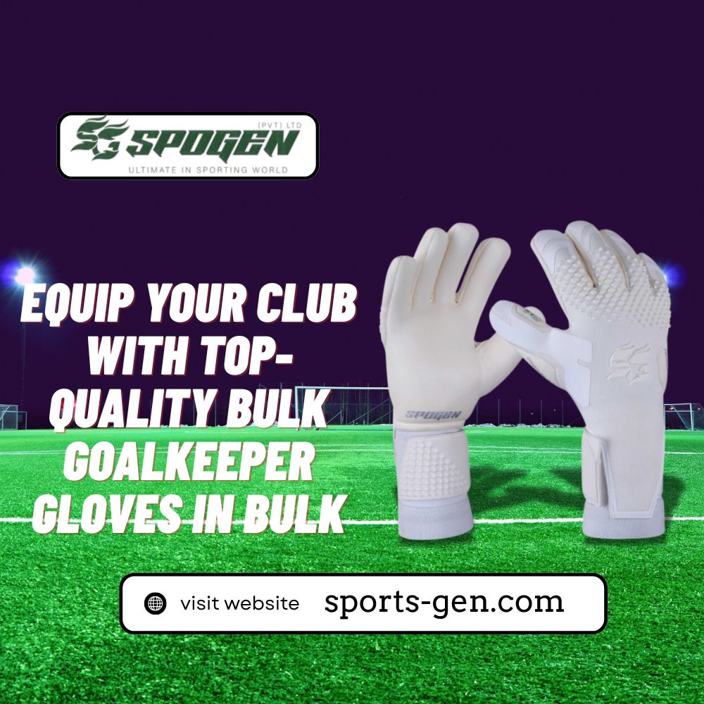 this image shows that spogen manufacturing bulk goalkeeper gloves canada