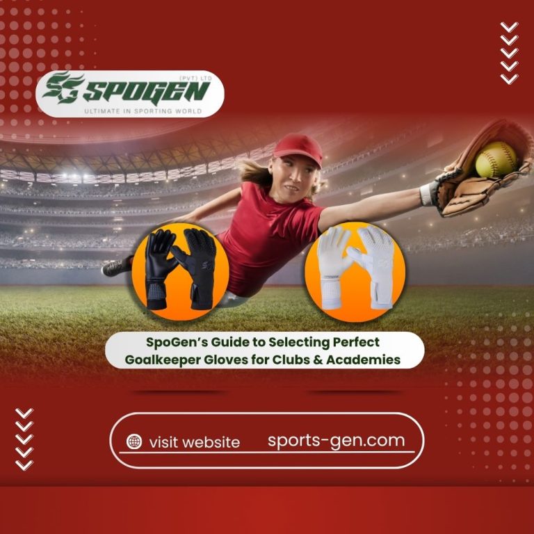 How to Choose Good Keeper Gloves for Teams, Academies & Bulk Buyers from SpoGen? this image shows that spogen manufactures good keeper gloves