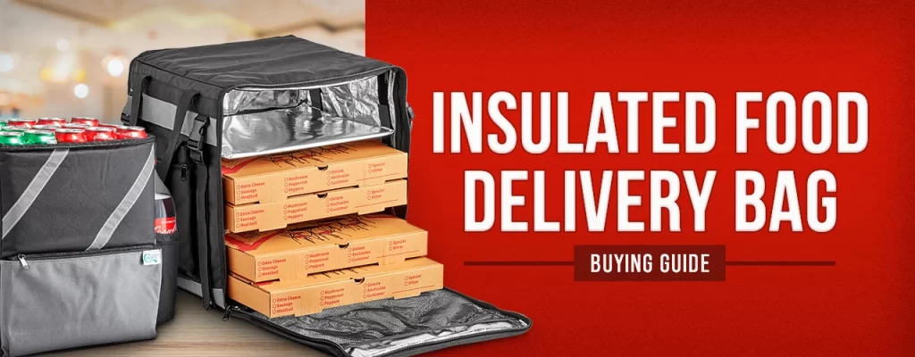 insulant food delivery bag