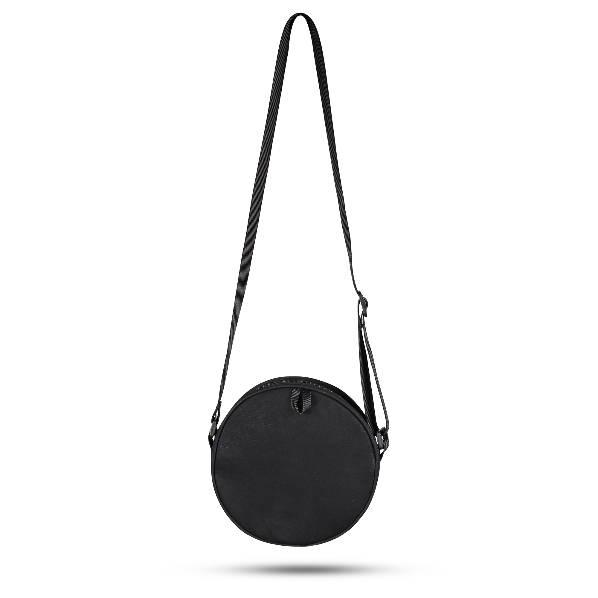 SpoGen Waterproof Sports Yoga Wheel Bag | Bulk Order spogen waterproof yoga wheel bag back view with adjustable straps, durable stitching, multiple pockets