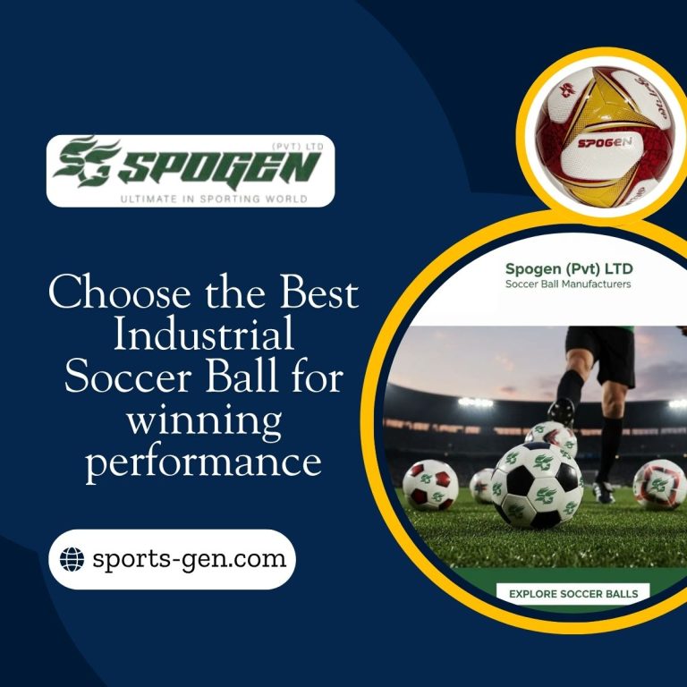 this image shoes that spogen offers best industrial soccer ball