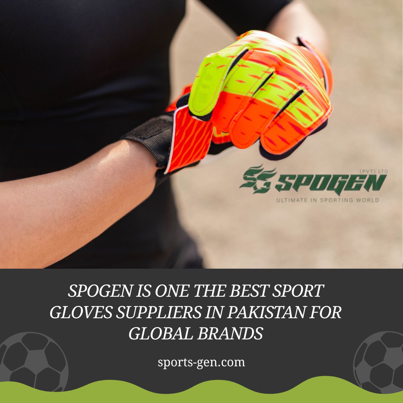 this image shows that spogen is a one of the best sport gloves manufacturer