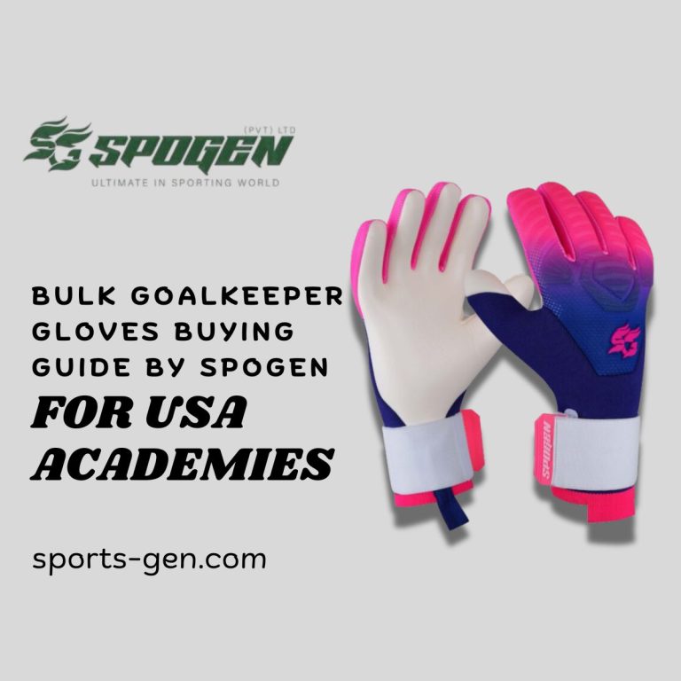 How to Choose Soccer Bulk Goalkeeper Gloves for USA Sports Academies? this image shows that spogen offers bulk goalkeeper gloves