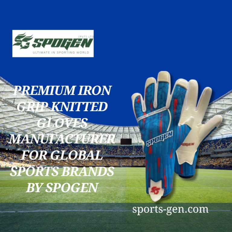 this image shows that spogen offers iron grip knitted gloves