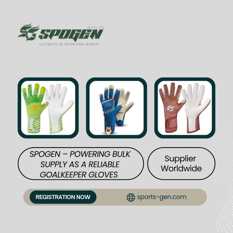 this image shows that spogen is a reliable goalkeeper gloves supplier