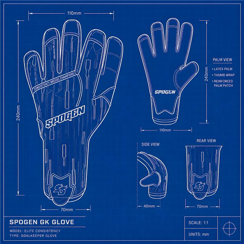 Goalkeeper Gloves Size Guide Based on Industry Standards and OEM Manufacturing Insights spogen goalkeeper gloves size guide