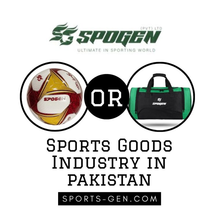 What Makes the Sports Goods Industry in Pakistan a Reliable Partner for OEM and Private Label Manufacturing? this image shows that spogen is a sports goods industry in pakistan