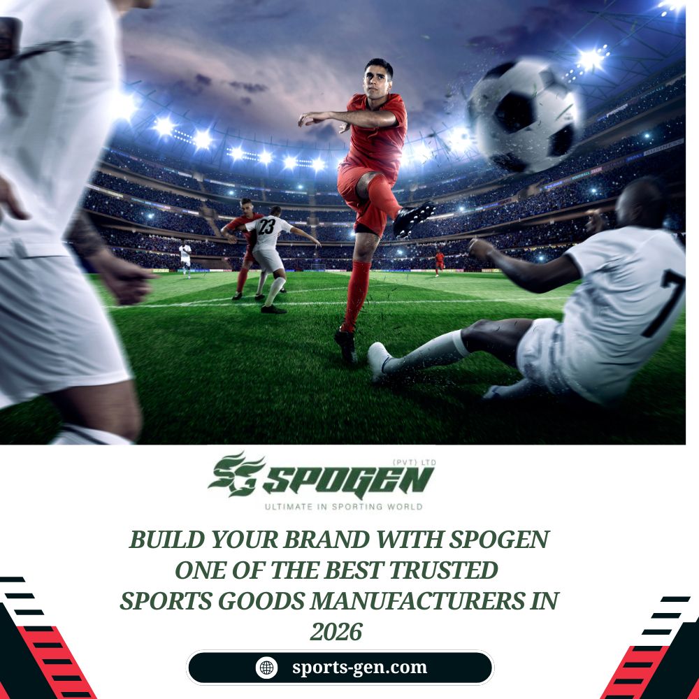 this image shows that spogen is one of the best suppliers from sports goods manufacturers