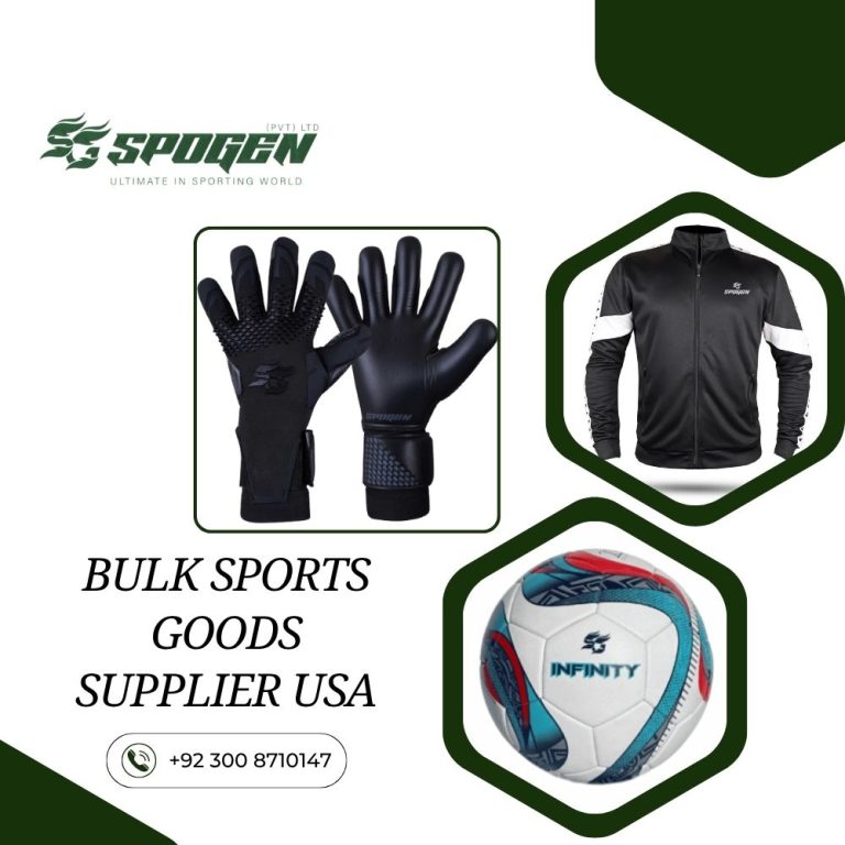 Best OEM Bulk Sports Goods Supplier USA for Sports Academies and Training Clubs this image shows that spogen is b2b bulk sports goods supplier usa