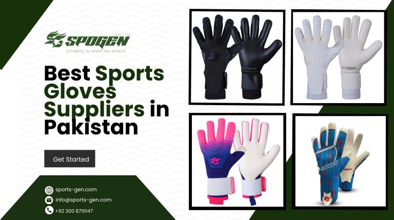 this image shows that spogen is one the best sports gloves suppliers in pakistan
