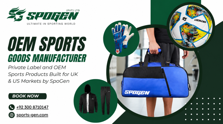 this image shows that spogen is one of the best private label and oem sports goods manufacturers