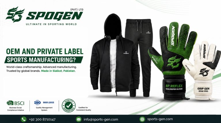 oem and private label sports manufacturing