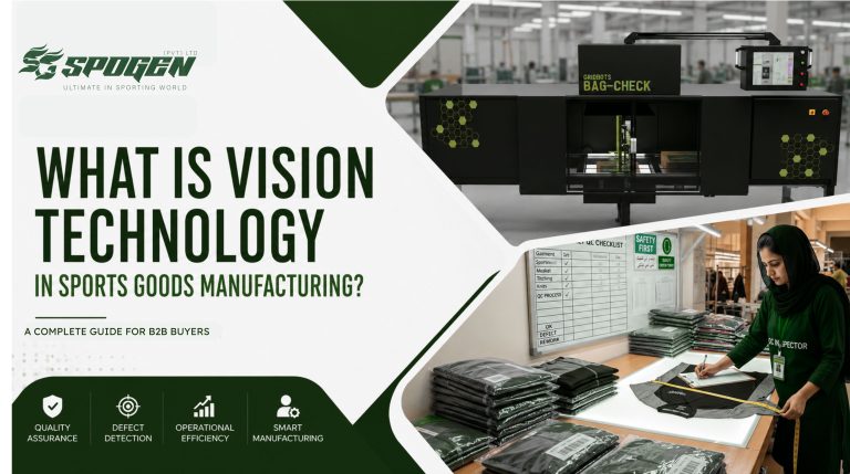 What Is Vision Technology in Sports Goods Manufacturing? A Complete Guide for B2B Buyers advanced vision technology used in sports goods production for accuracy and precision in SpoGen