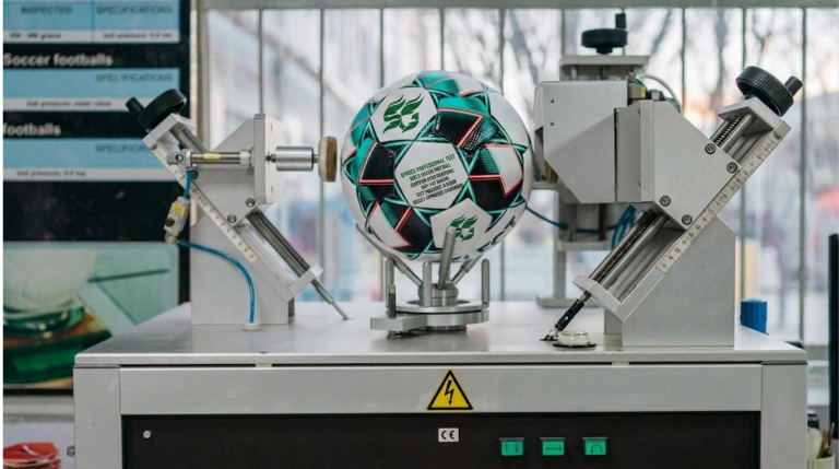 this image shows that spogen uses vision technologies for sports products manufacturing