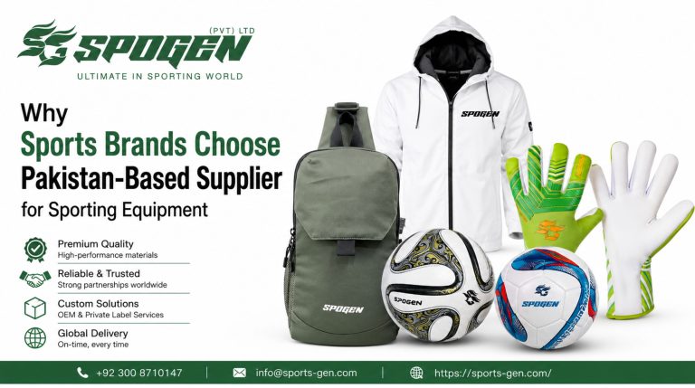 this image shows the complete guidance about why sports brands shoose pakistan-based supplier