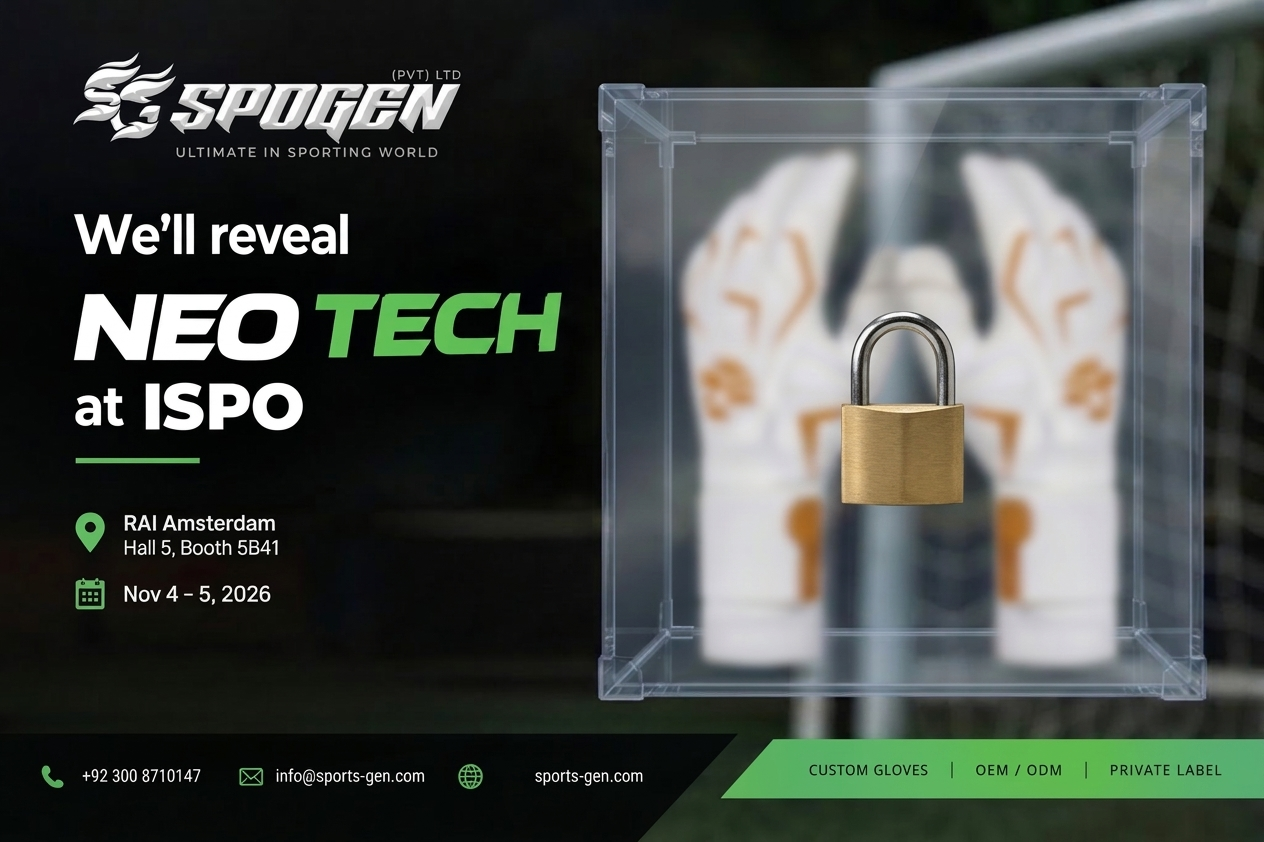 spogen neo tech glove finger-protection design for ispo 2026