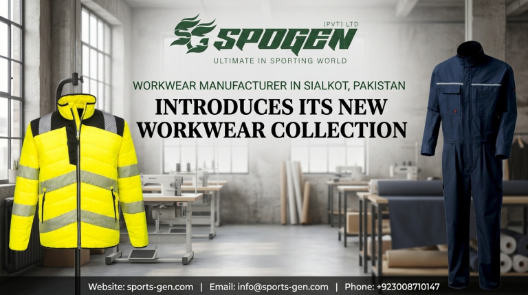 hi-vis safety jackets from spogen, a new workwear manufacturer in sialkot, pakistan